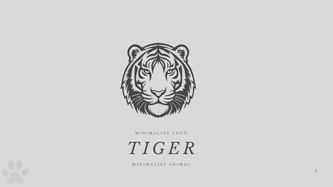 minimal animal logo design
