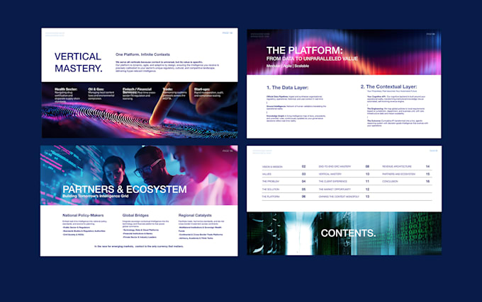 design pitch decks presentations