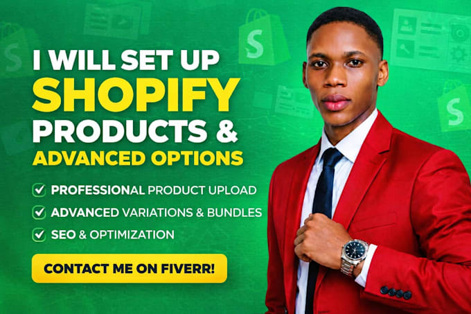 upload and optimize shopify products list with advanced variations customization