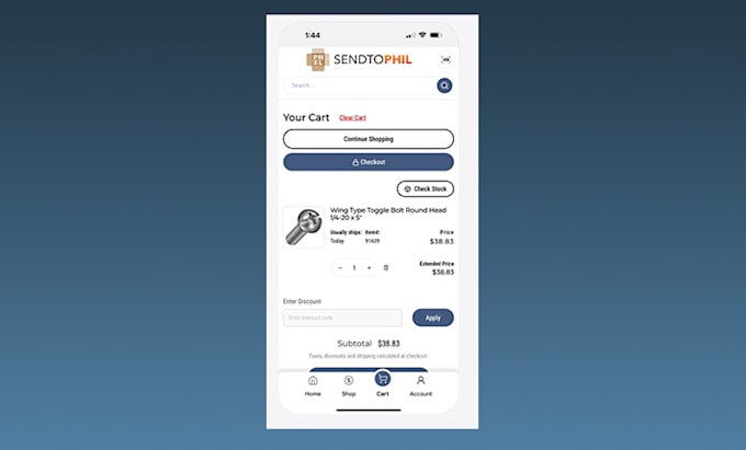 make a mobile app for your shopify store using react native