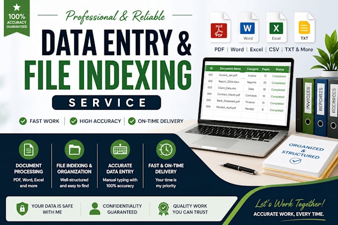 do professional bp indexing and county record processing