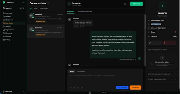 build an ai saas chatbot that learns from user documents or data