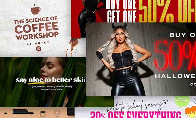 create high quality web banner designs