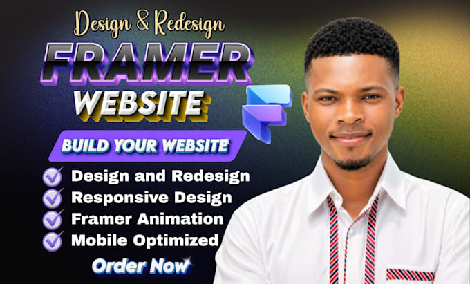 build framer website, framer landing page, framer developer and framer animation