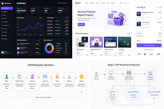 build custom stripe integrations and backend systems