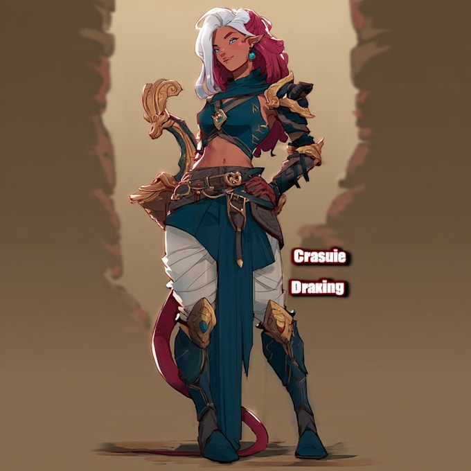 create fantasy concept art for your story