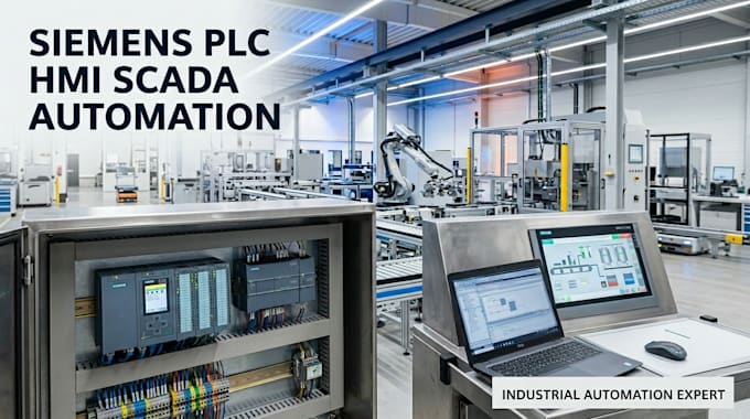 program siemens plc hmi scada for industrial automation