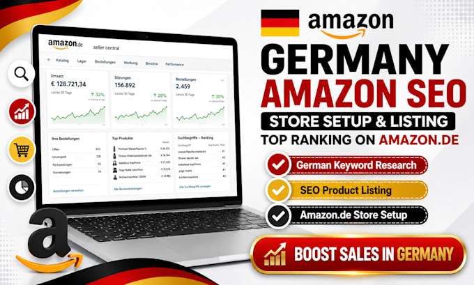 do germany amazon store setup, product listing and germany amazon seo listing