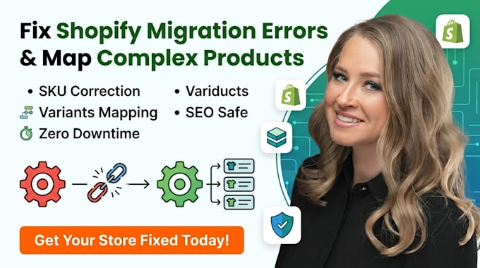 fix shopify migration errors and map complex products variants accurately