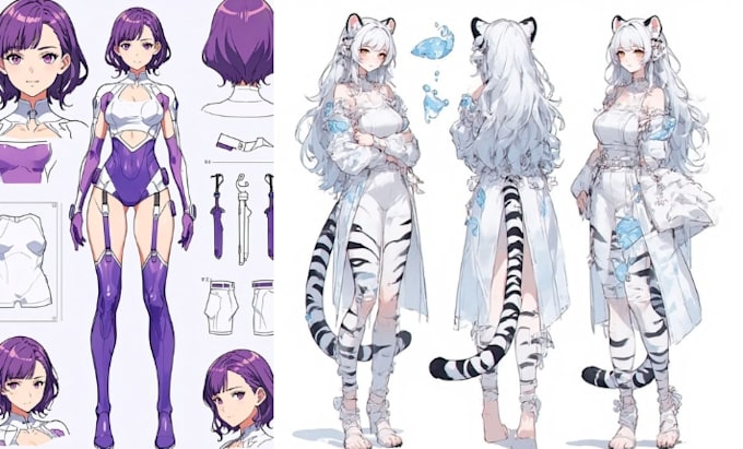 design and rig a custom vrchat furry fursona avatar for vrc