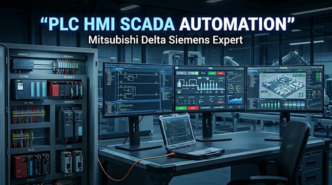 program mitsubishi delta siemens plc hmi and scada systems