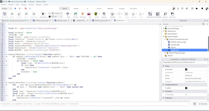 scripts basicos para roblox studio,