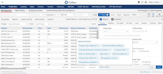 provide verified costar real estate leads and property owner data