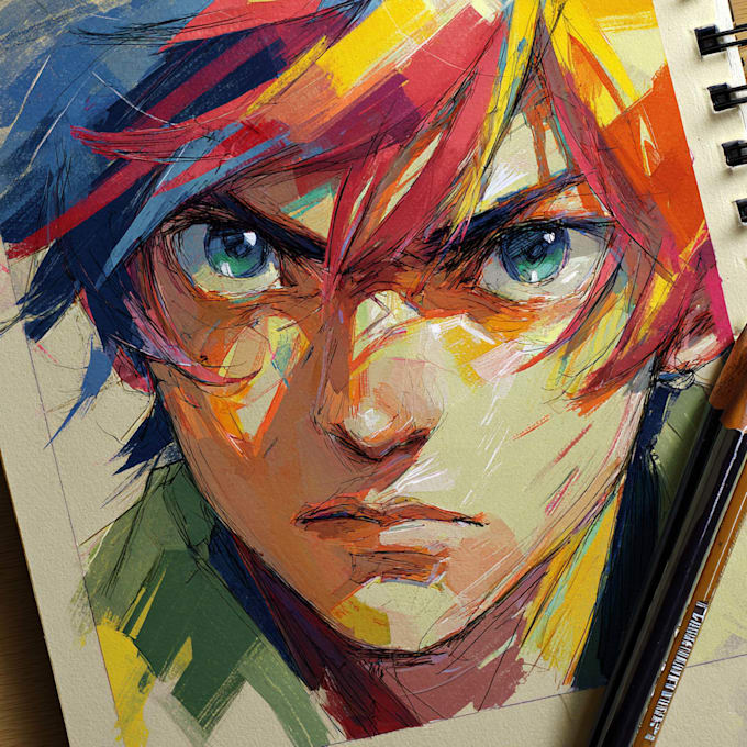 draw amazing anime character art