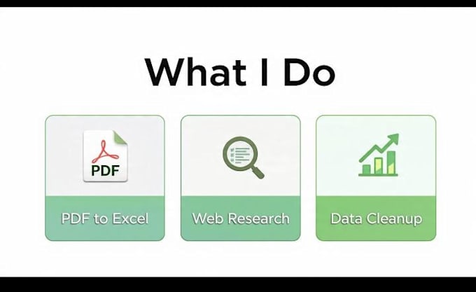 do fast and accurate data entry, excel data cleaning, and spreadsheet wor
