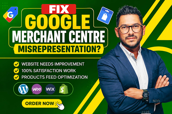 fix google merchant center suspension fix misrepresentation center