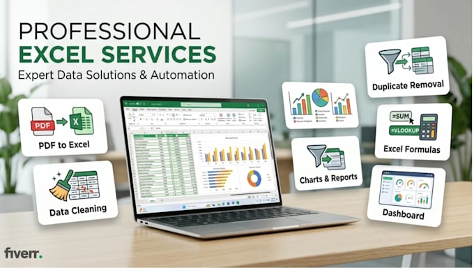 do excel data cleaning, formatting