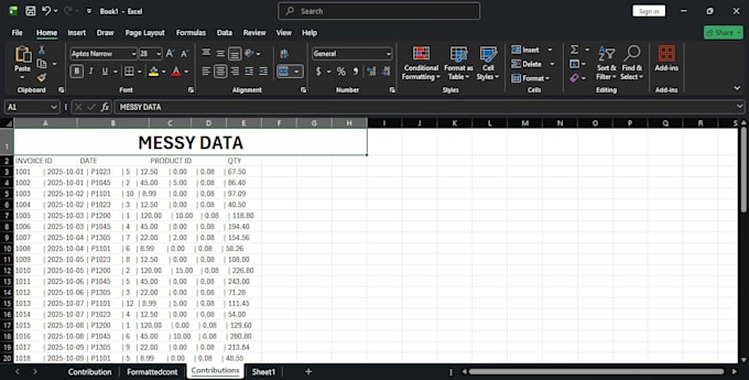 do accurate data entry and copy paste work