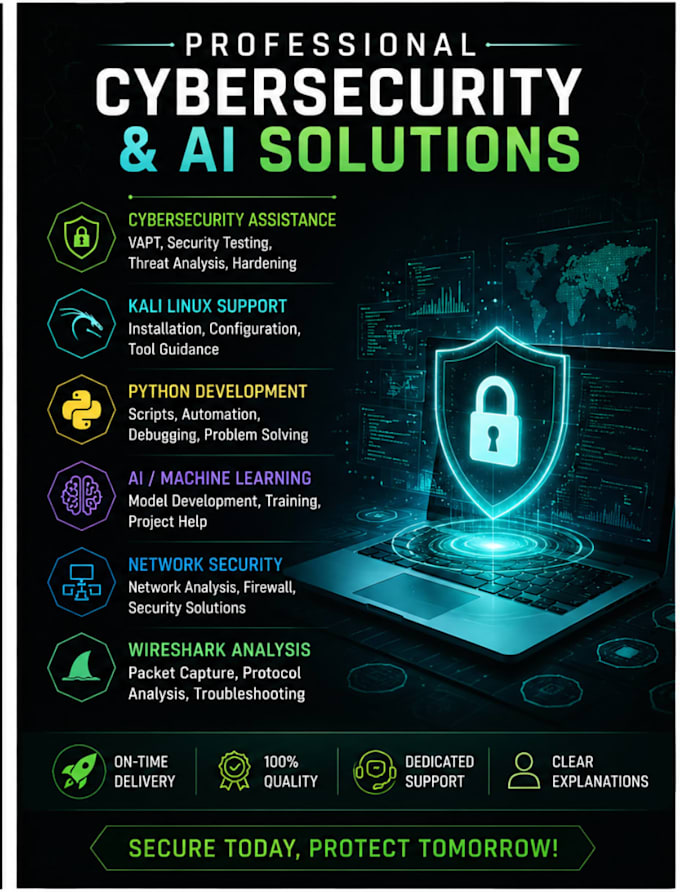 provide cybersecurity project support