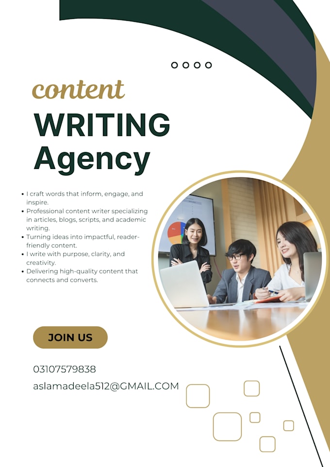 write blogs and articles