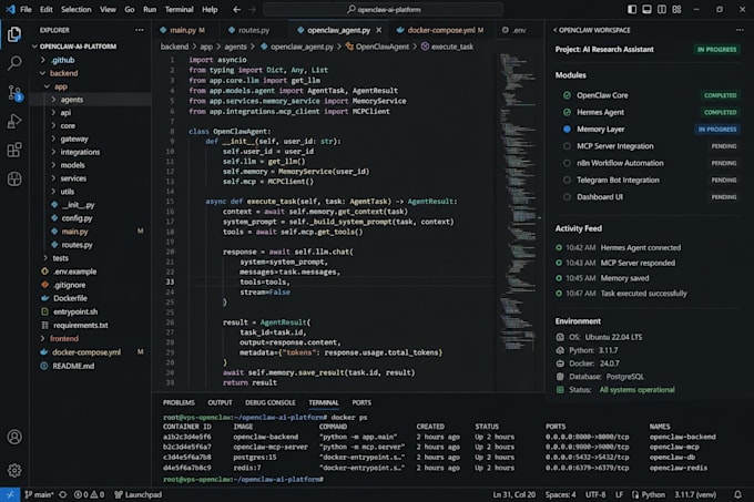 deploy hermes agent fix wsl2 multi agent codex claude code antigravity openclaw