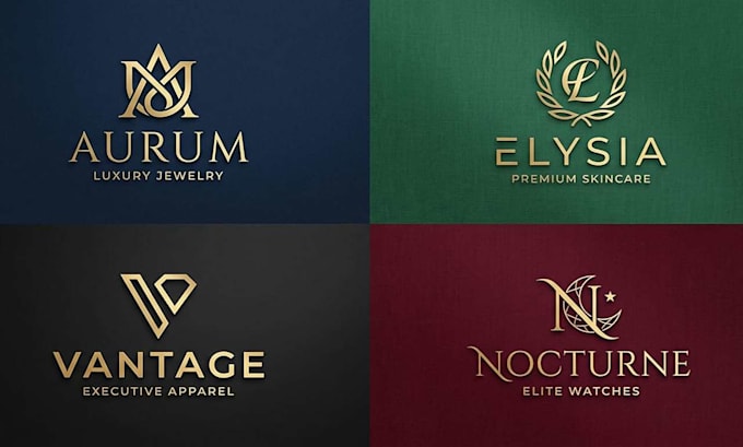 do design luxury minimalist unique brand logo for your business