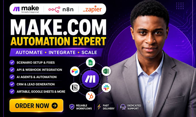 fix make com ai agent setup make com automation made com automation leads