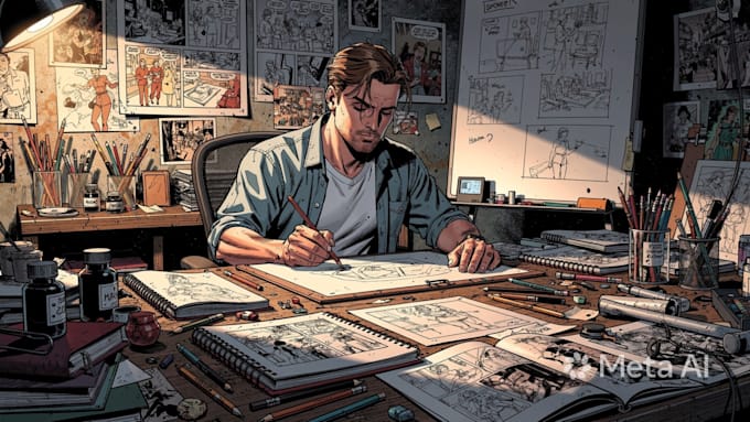 comic book professional artist