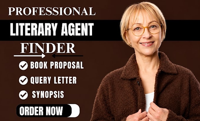 research active literary agents and write professional query letters