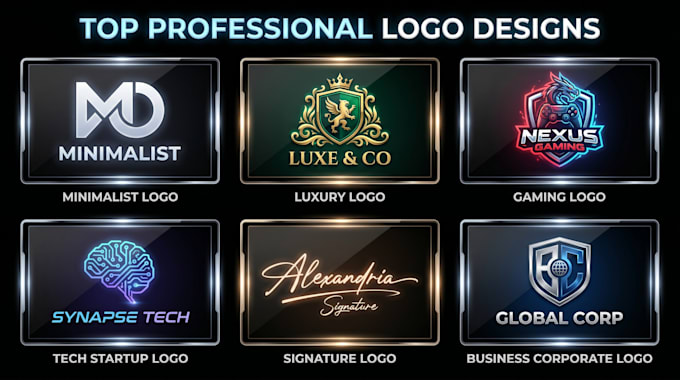 create modern ai logo design for your brand