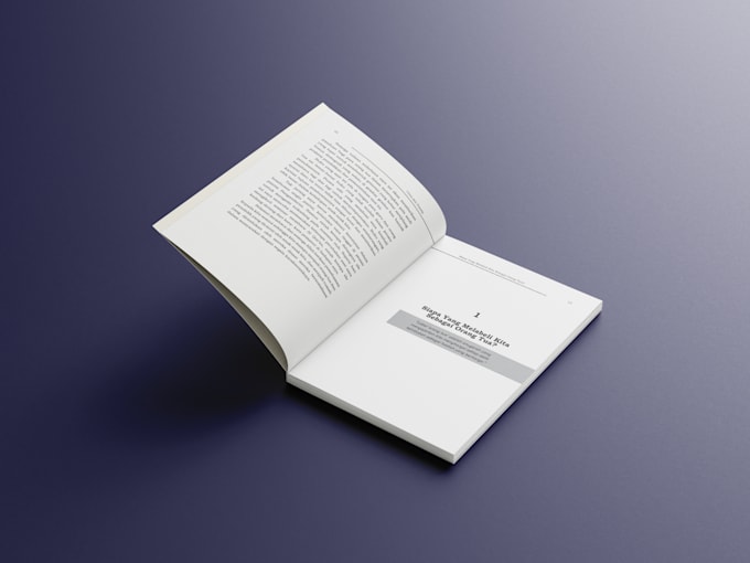 format and layout your book manuscript professionally