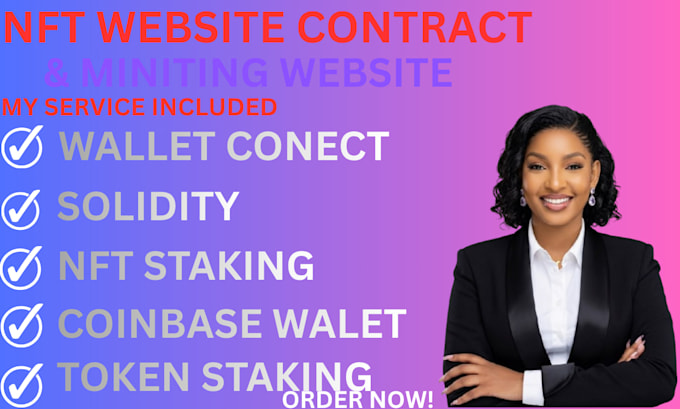 develop nft minting page build crypto investment telegram ai agent auction