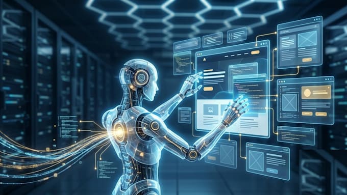 develop ai website, ai software, ai chatbot, ai application