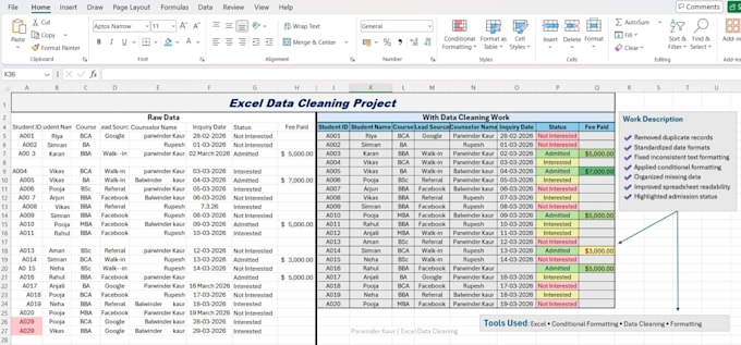 help with excel formulas and spreadsheet tasks