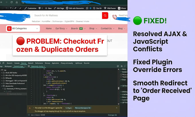 woocommerce fixes bugs, checkout errors, and secures your store
