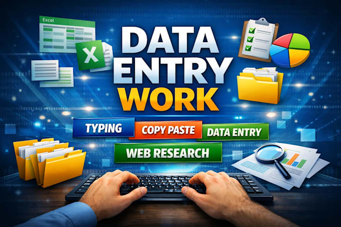 reliable data entry expert for excel and word