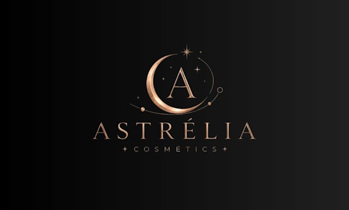 create a luxury cosmetic brand identity