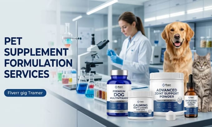 develop custom dog and pet supplement formulations for your brand