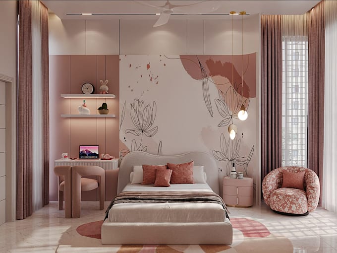 create luxury interior design and realistic 3d renders