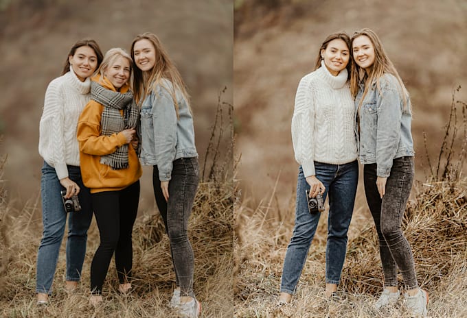 correct and clean up your photo professionally