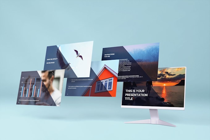 professional presentations and training slides