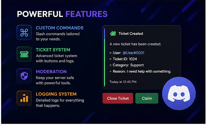 develop a custom discord bot for your community