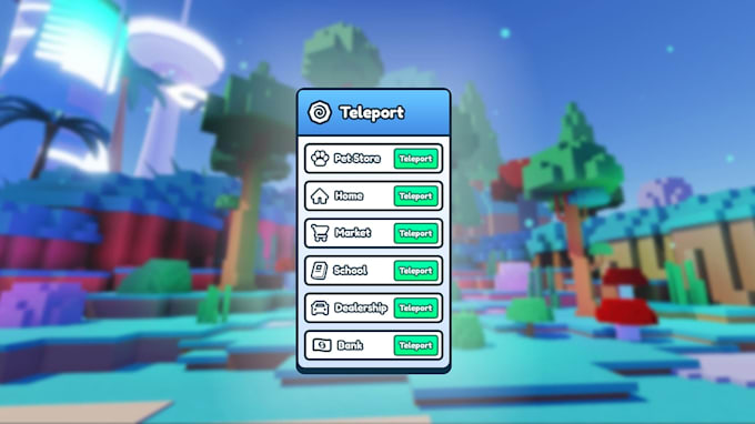 design a professional roblox ui or custom gui for roblox