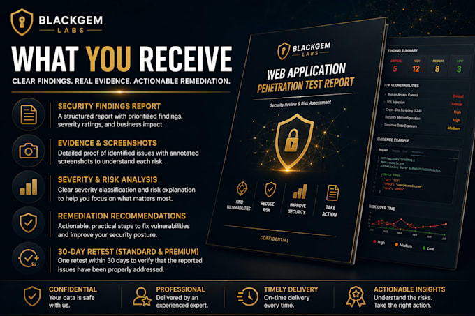 review your web application for security and usability issues