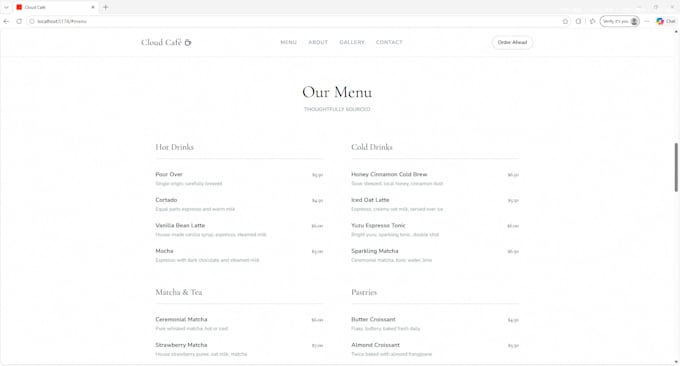 design a modern hospitality website with luxury UI