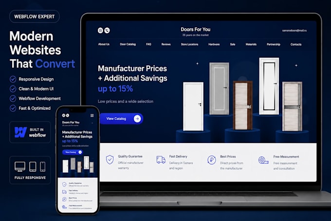 design a modern startup landing page website