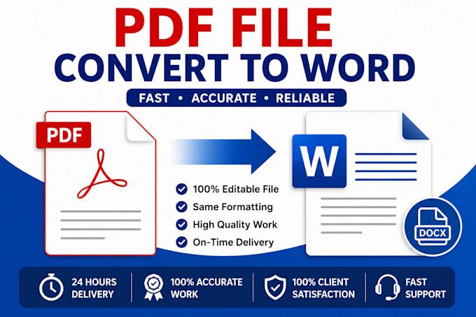 convert pdf to word document