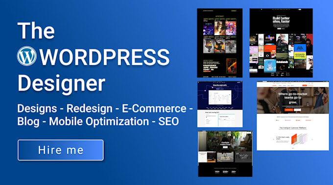 build, design, redesign a modern responsive wordpress landing page in elementor
