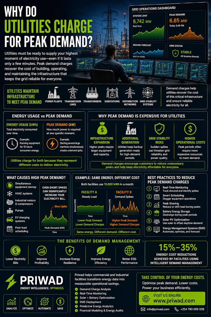 optimize your commercial energy costs with demand charge management