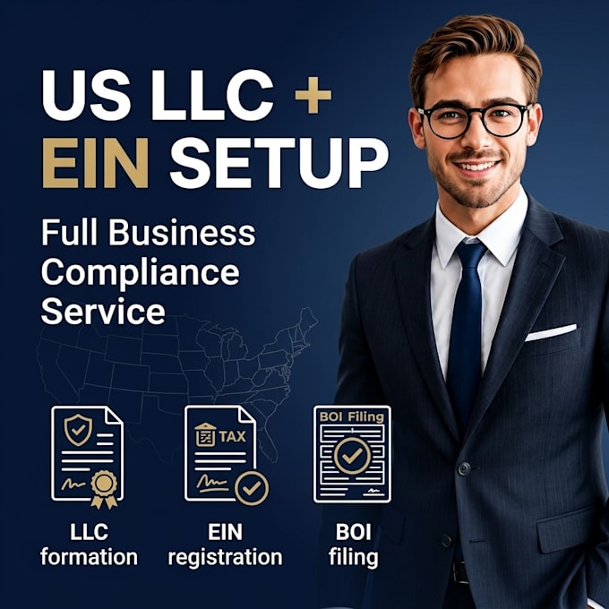 form your US llc, ein and boi filing for non US residents